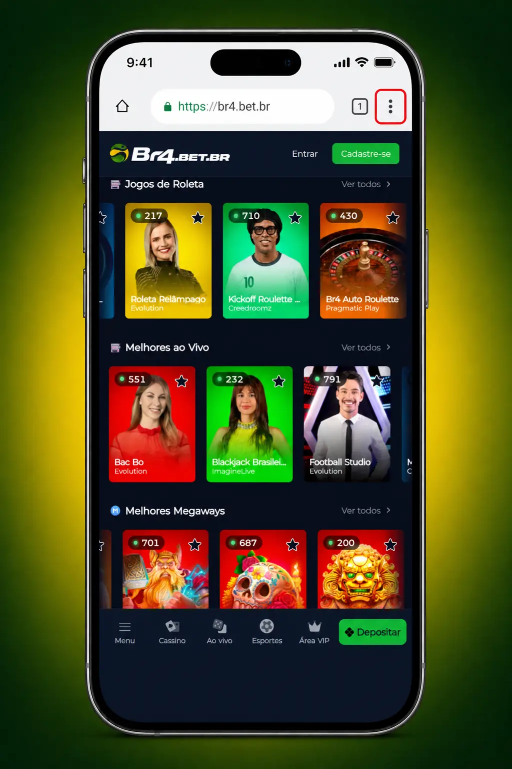 Passo a passo para baixar e instalar o APK do Aviator BR4bet no Android pelo site oficial