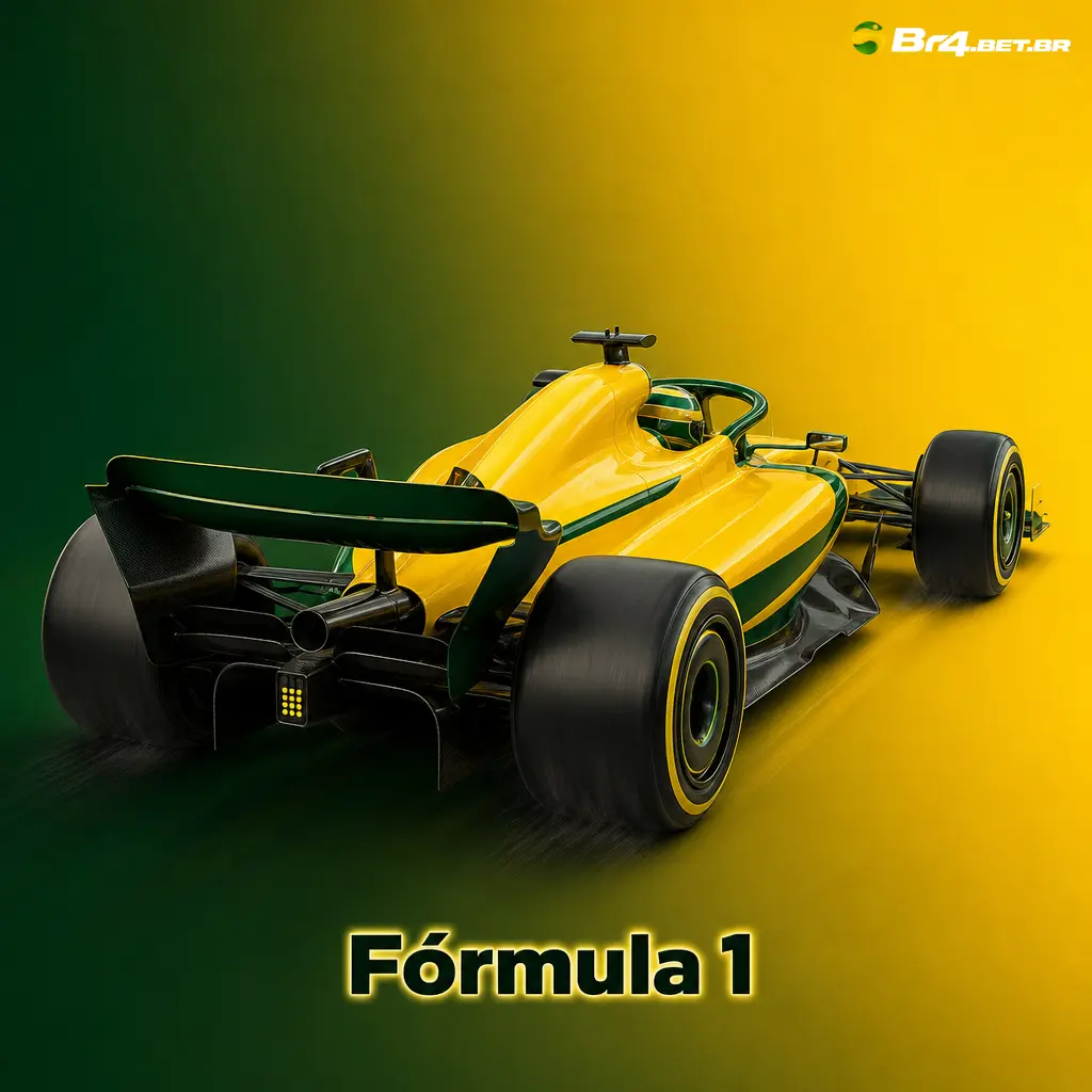 Apostas na Fórmula 1 pela BR4bet: vencedor, pole position, pódio e volta mais rápida, incluindo o GP de Interlagos