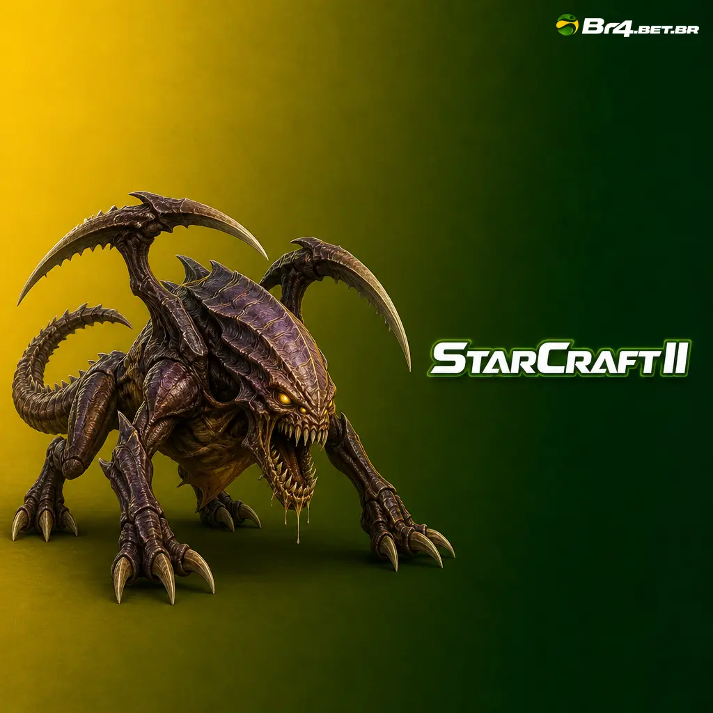 Partida de StarCraft II com jogadores das raças Terran, Protoss e Zerg disputando torneios como GSL e IEM Katowice.