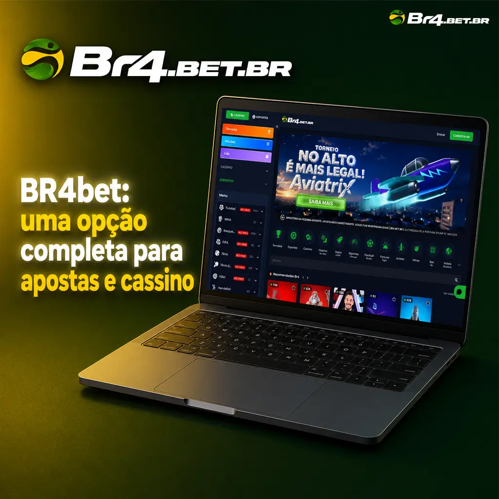 BR4bet: plataforma de apostas esportivas e cassino online com segurança e aplicativo para Android e iOS