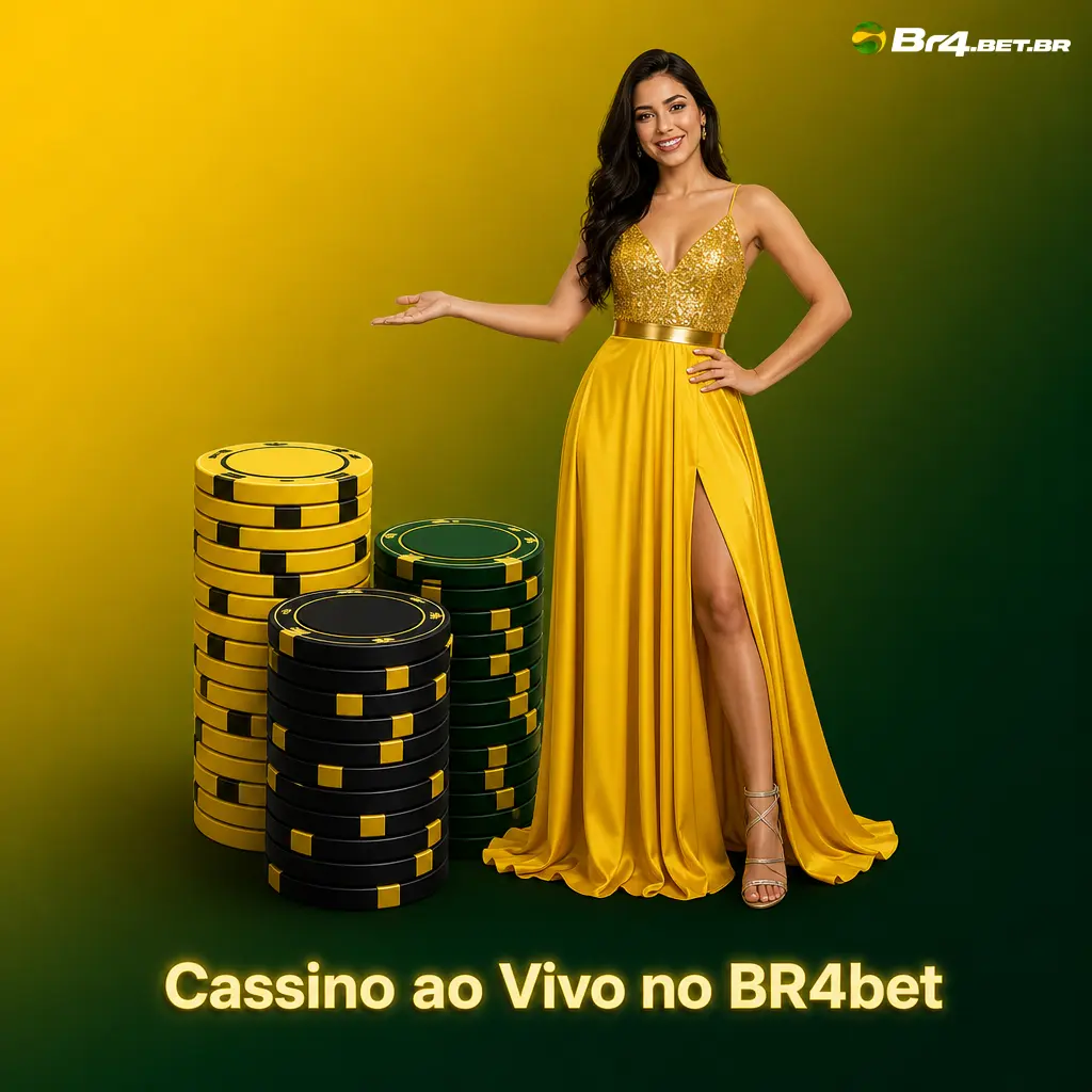 Cassino ao vivo BR4bet com mesas de roleta, blackjack, bacará e game shows transmitidos em HD por dealers reais.