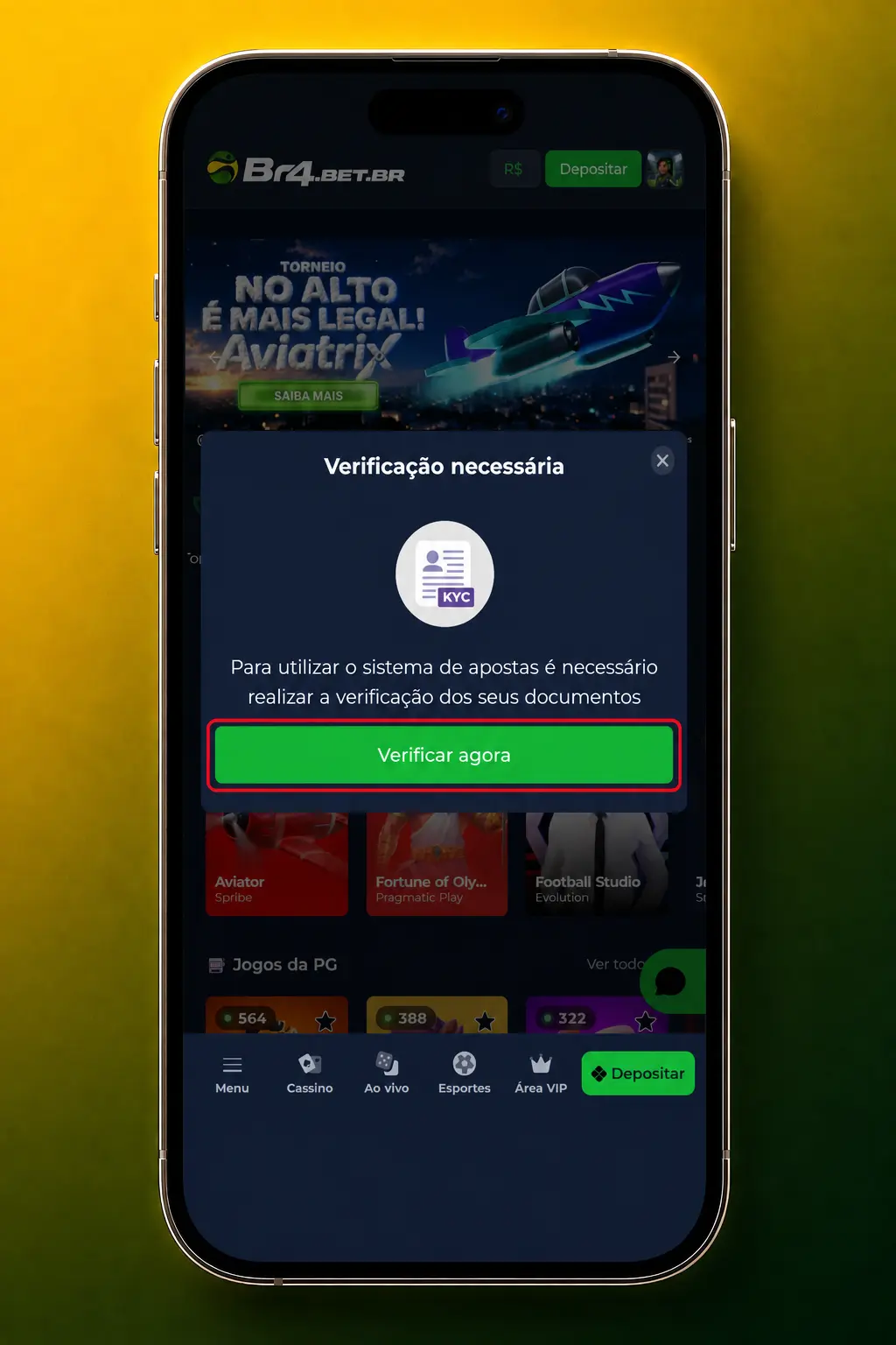 Passo a passo para se cadastrar e apostar em CS2 na BR4bet, do cadastro ao depósito via PIX até confirmar o bilhete.