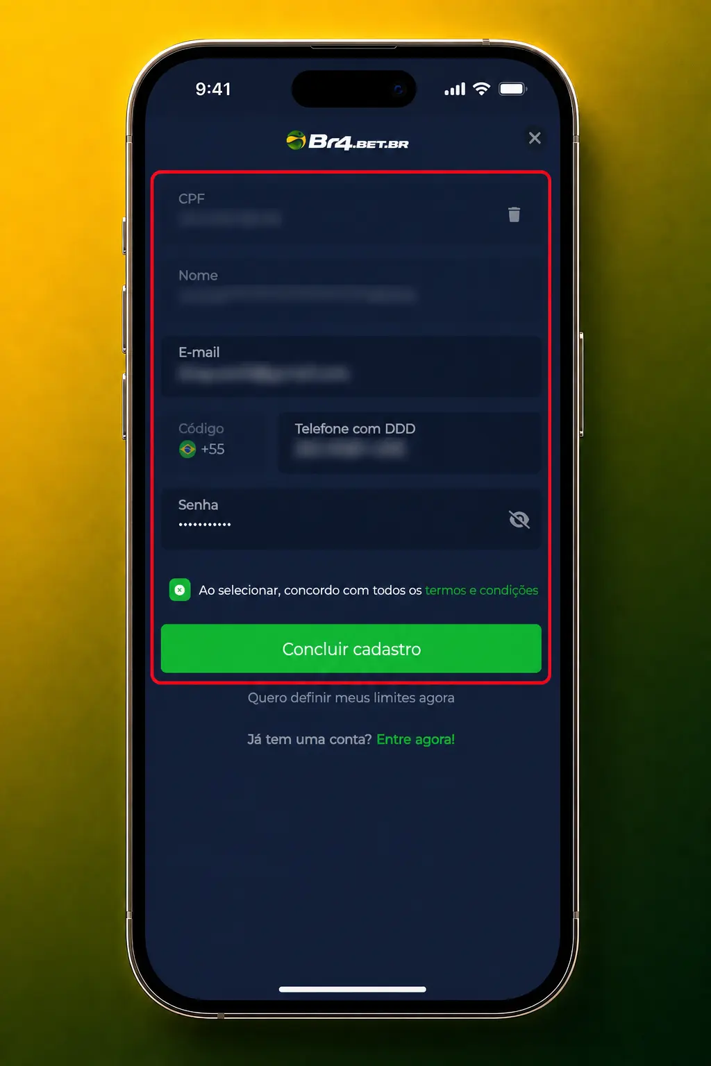 Passo a passo para se cadastrar, depositar e apostar em CS2 na BR4bet.
