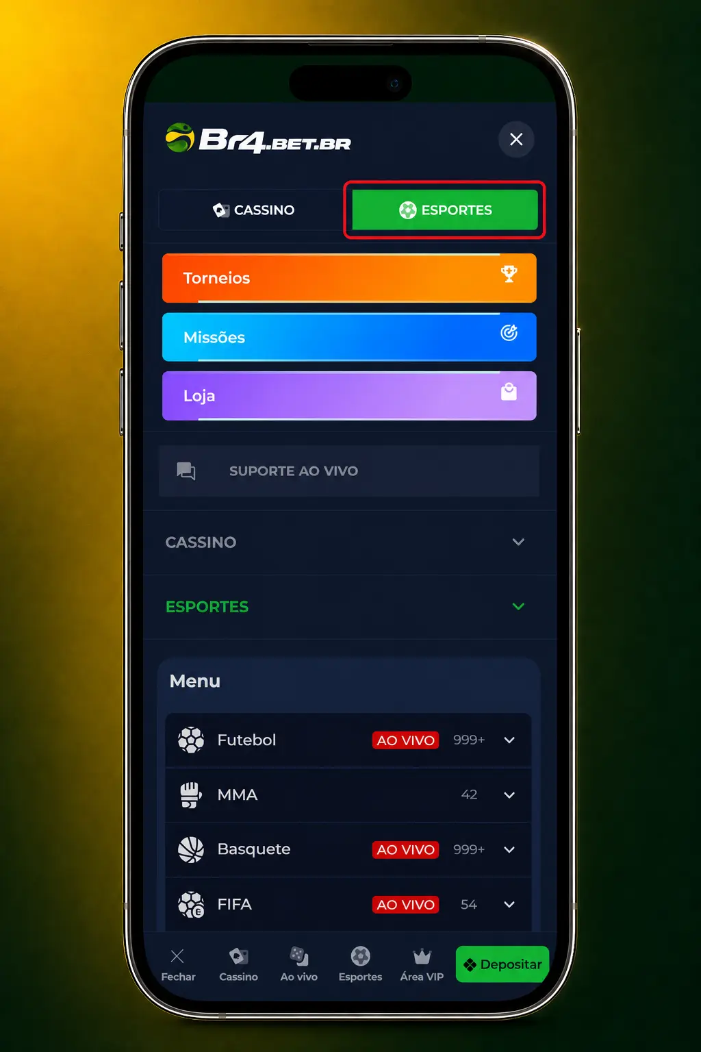 Passo a passo para apostar em League of Legends na BR4bet: cadastro, depósito, bônus e escolha do mercado de eSports.