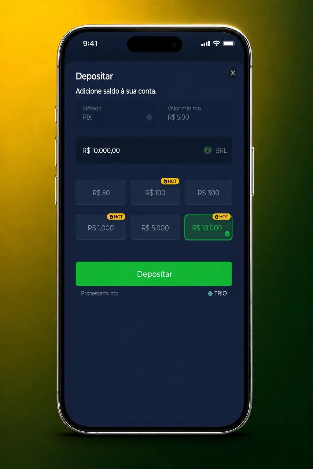Passo a passo de como jogar no cassino BR4bet, mostrando caça-níqueis, crash games e mesas ao vivo organizados por categoria.