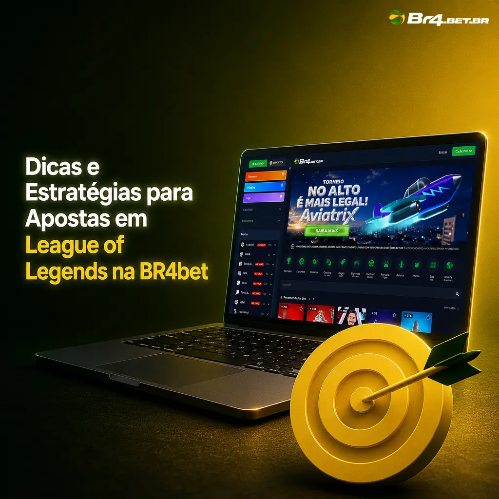 Dicas e estratégias para apostas em League of Legends na BR4bet: odds, patches, roster e análise de equipes