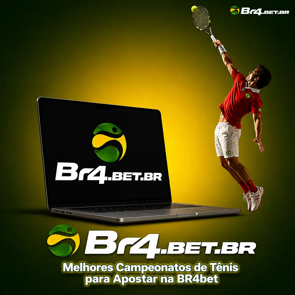 Grand Slams e torneios ATP/WTA como Australian Open, Roland Garros, Wimbledon e US Open disponíveis para apostas na BR4bet.