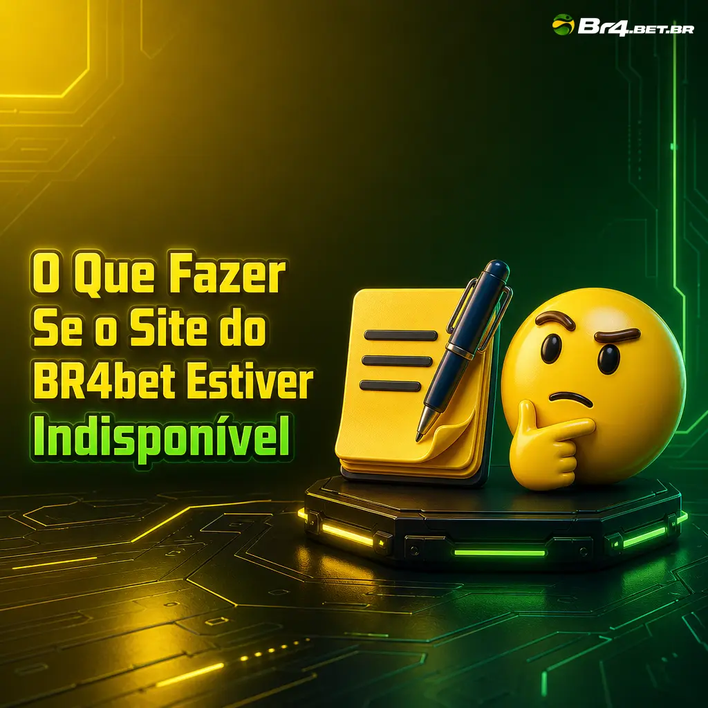 Site do BR4bet indisponível: uso de link espelho ou VPN para acessar a plataforma sem perder saldo e histórico.