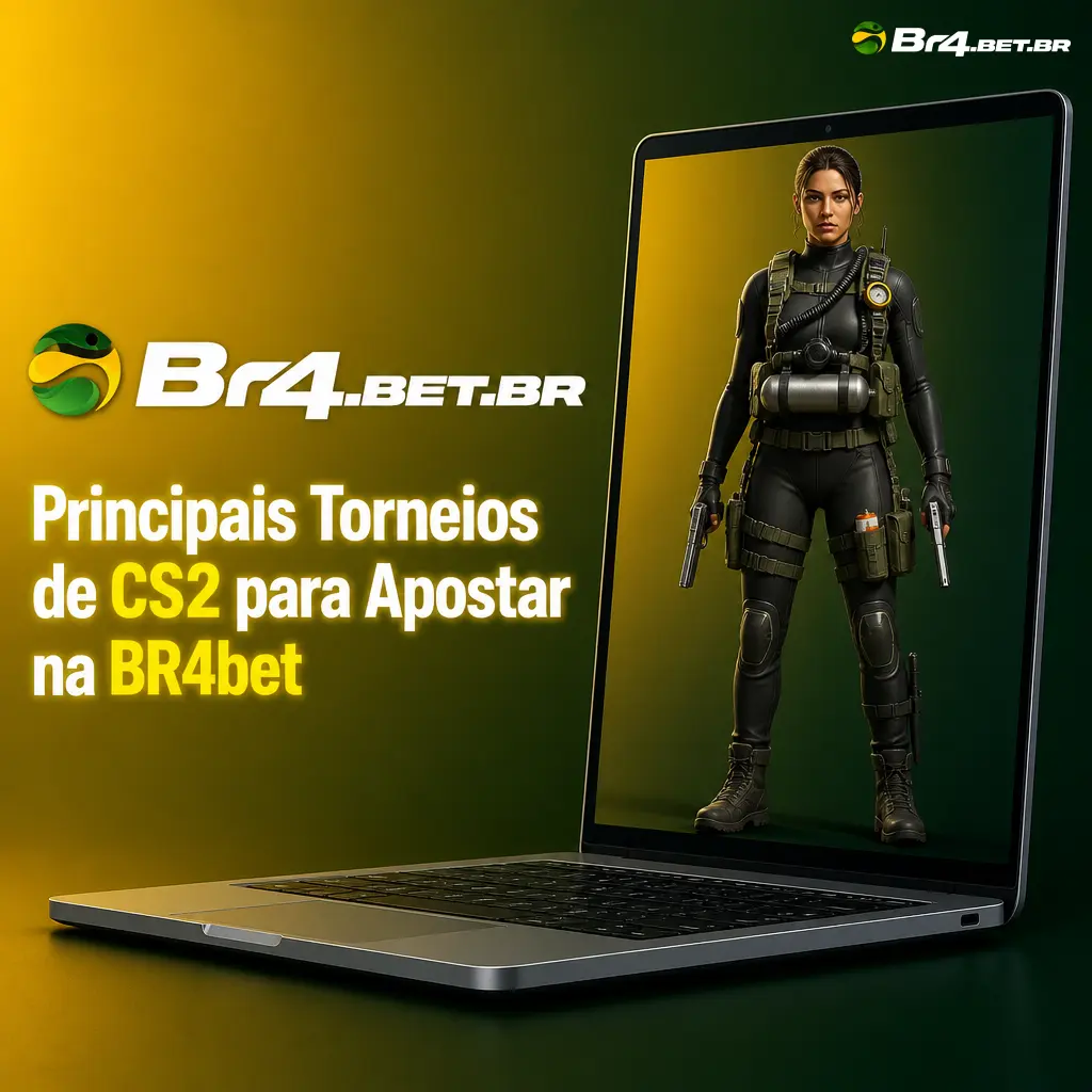 Principais torneios de CS2 para apostar na BR4bet, como ESL Pro League, BLAST Premier, IEM Katowice e Valve Major