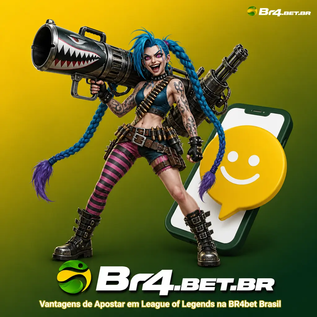 Vantagens de apostar em League of Legends na BR4bet Brasil: bônus, Pix, odds competitivas e app mobile